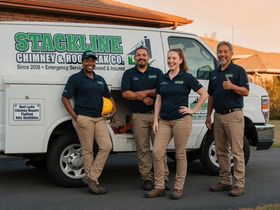 Chimney flashing repair company in Plaza, ND